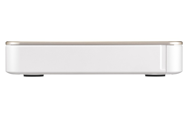 Servidor NAS - QNAP HS-453DX, Híbrido, 4GB, 2 Baías, Oro