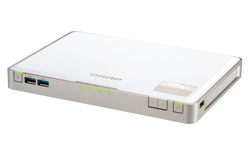 Servidor NAS - QNAP TBS-453DX-4G, 4GB, 4 Bahías, Blanco