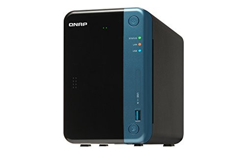 Servidor NAS - QNAP TS-253BE, 4GB, 2 Bahías, Negro