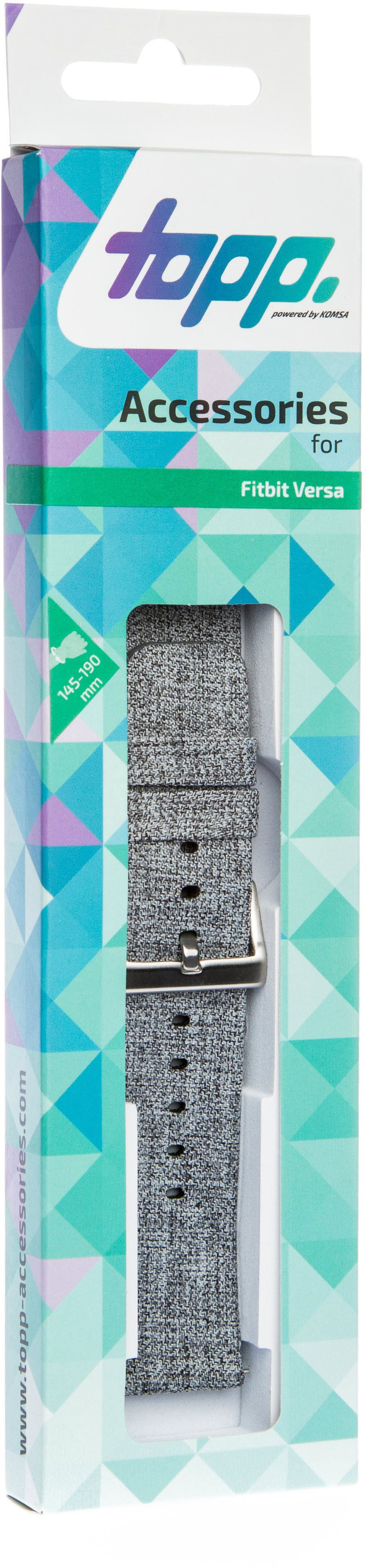 TOPP 40-37-1891, Ersatz-/Wechselarmband, Grau