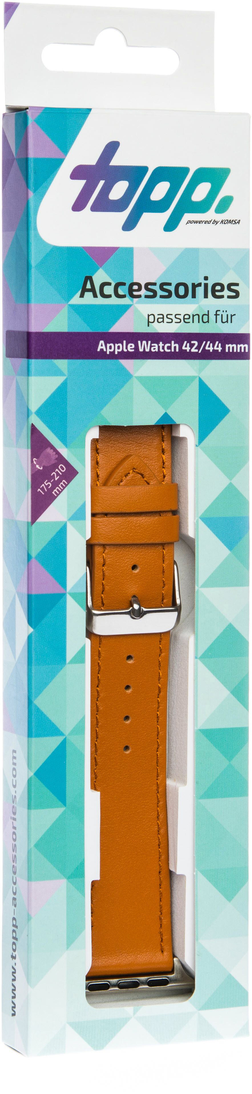 TOPP 40-37-1851, Ersatz-und Wechelarmband, Hellbraun