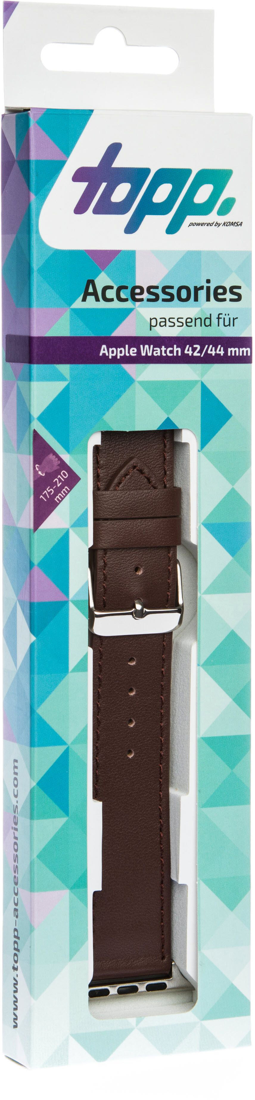 TOPP 40-37-1852, Ersatz-und Wechelarmband, Braun