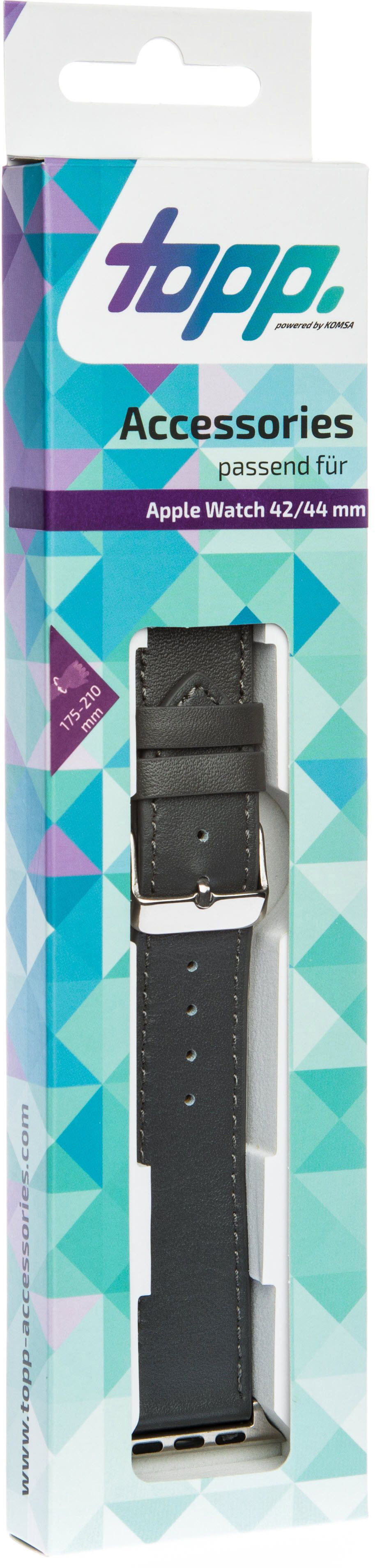 TOPP 40-37-1853, Ersatz-und Wechelarmband, Grau