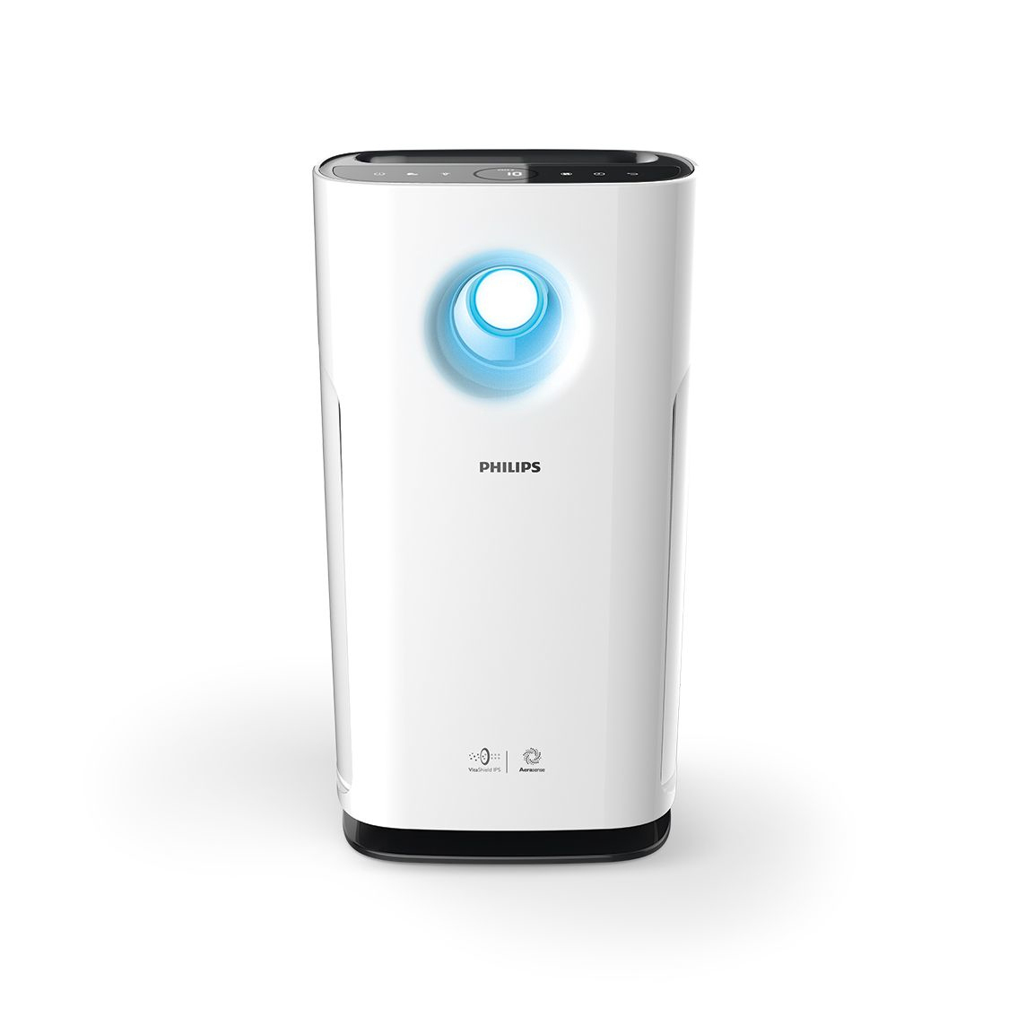 PHILIPS AC3256/10 3000 Series Luftreiniger Weiß (60 Watt, Raumgröße: 95 m³, Vorfilter, NanoProtect S3 HEPA-Filter, NanoProtect AC-Filter)