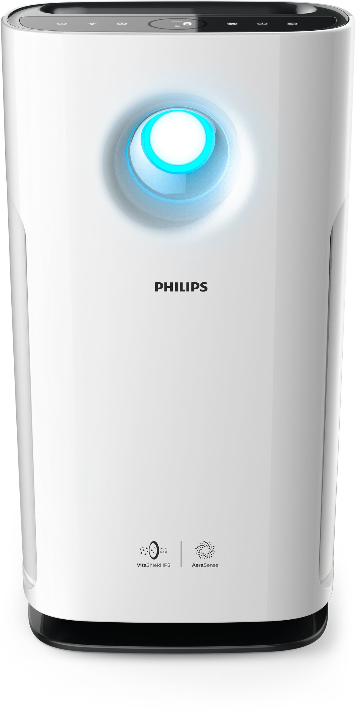 PHILIPS AC3256/10 3000 Series Luftreiniger Weiß (60 Watt, Raumgröße: 95 m³, Vorfilter, NanoProtect S3 HEPA-Filter, NanoProtect AC-Filter)
