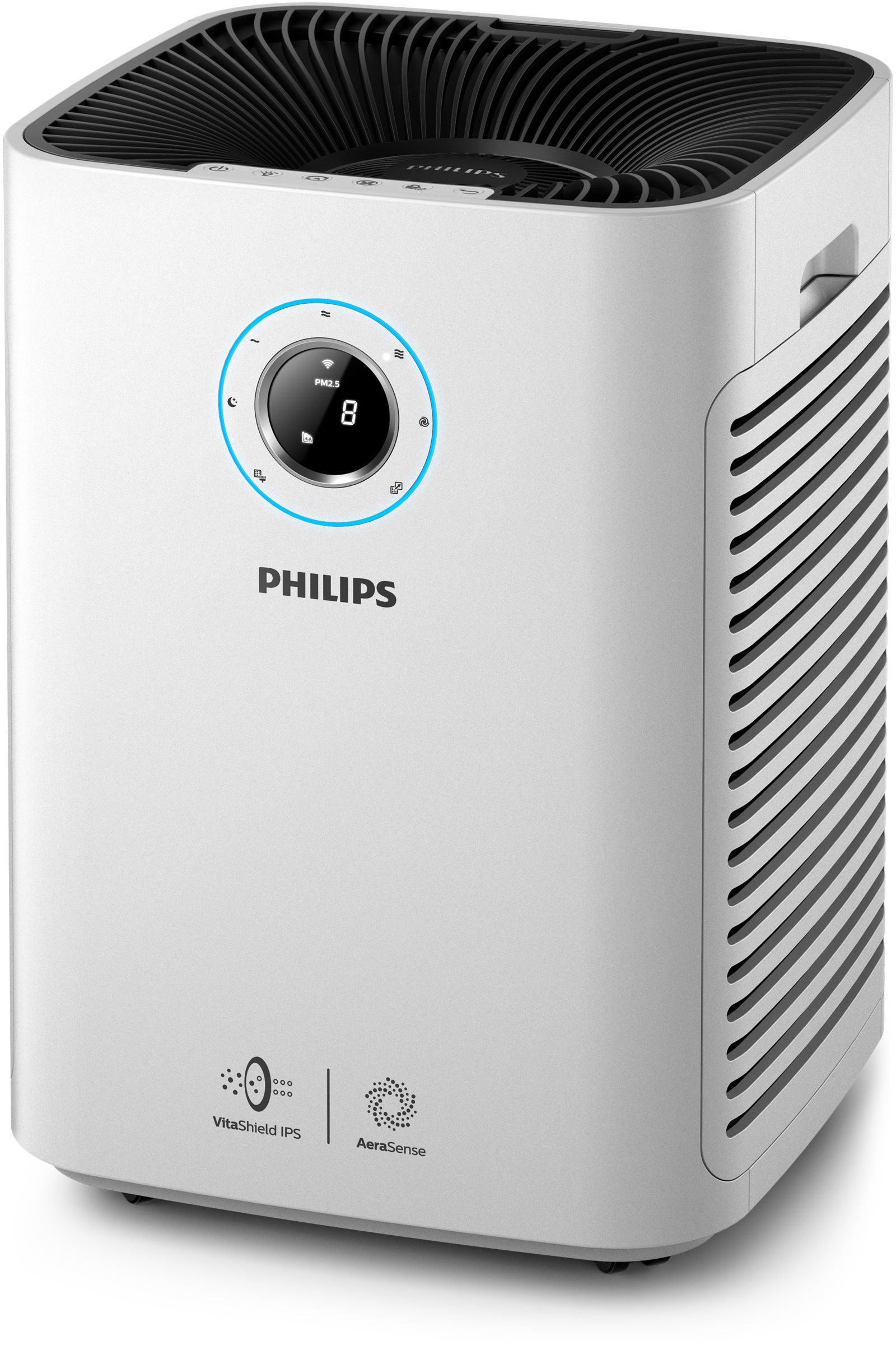 PHILIPS AC 5659/10 Luftreiniger Weiß (65 Watt, Raumgröße: 130 m³, NanoProtect Hepafilter, Aktivkohlefilter)