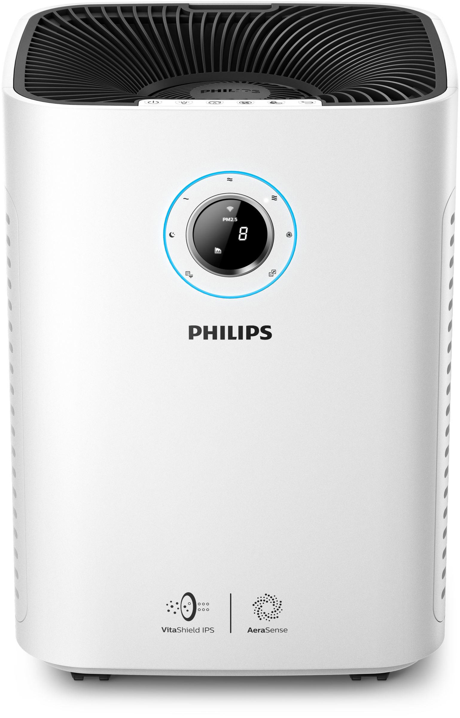 PHILIPS AC 5659/10 Luftreiniger Weiß (65 Watt, Raumgröße: 130 m³, NanoProtect Hepafilter, Aktivkohlefilter)