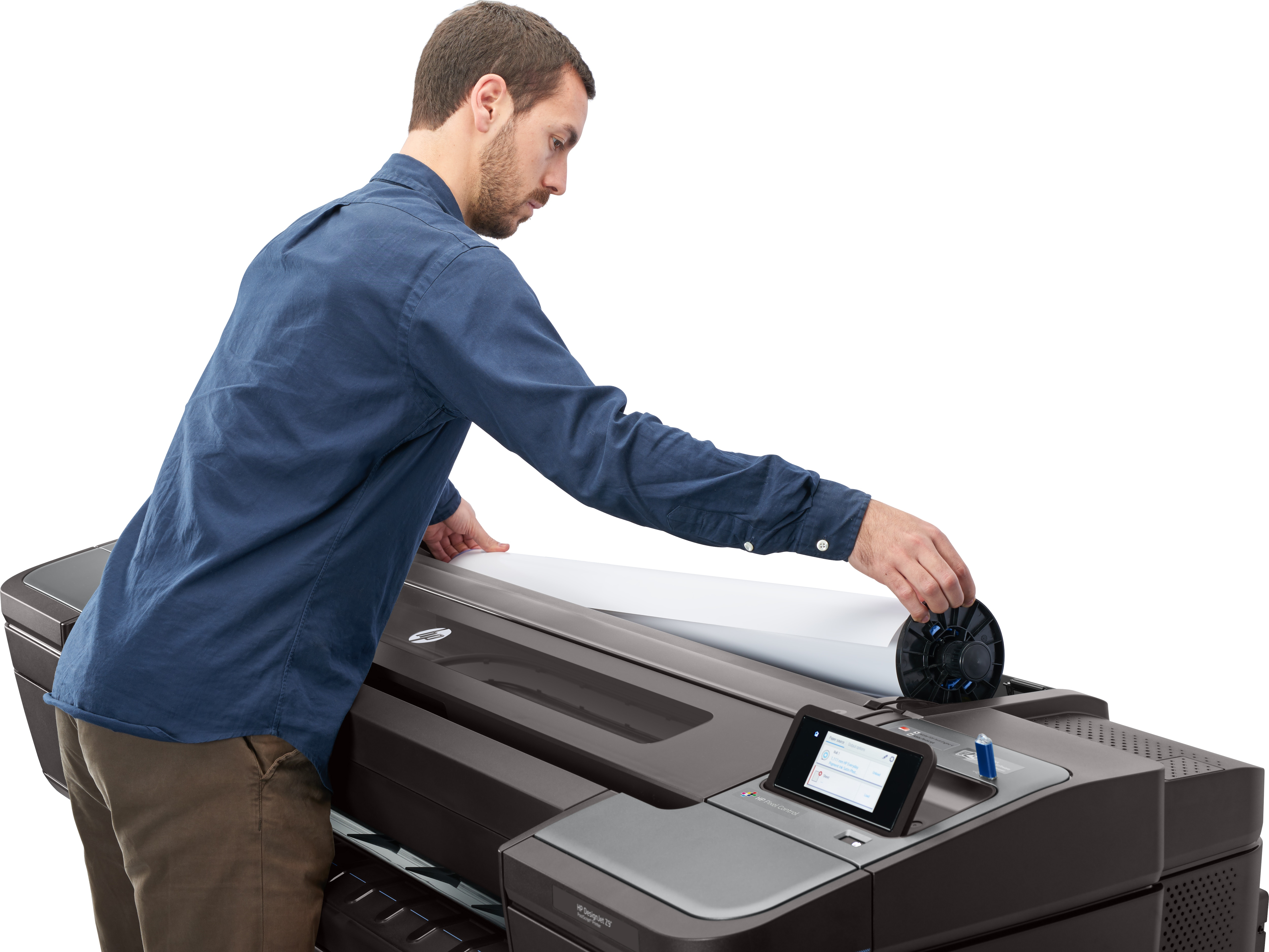 HP DesignJet Z9+dr 44 inç PostScript Yazıcı ile V Kesici