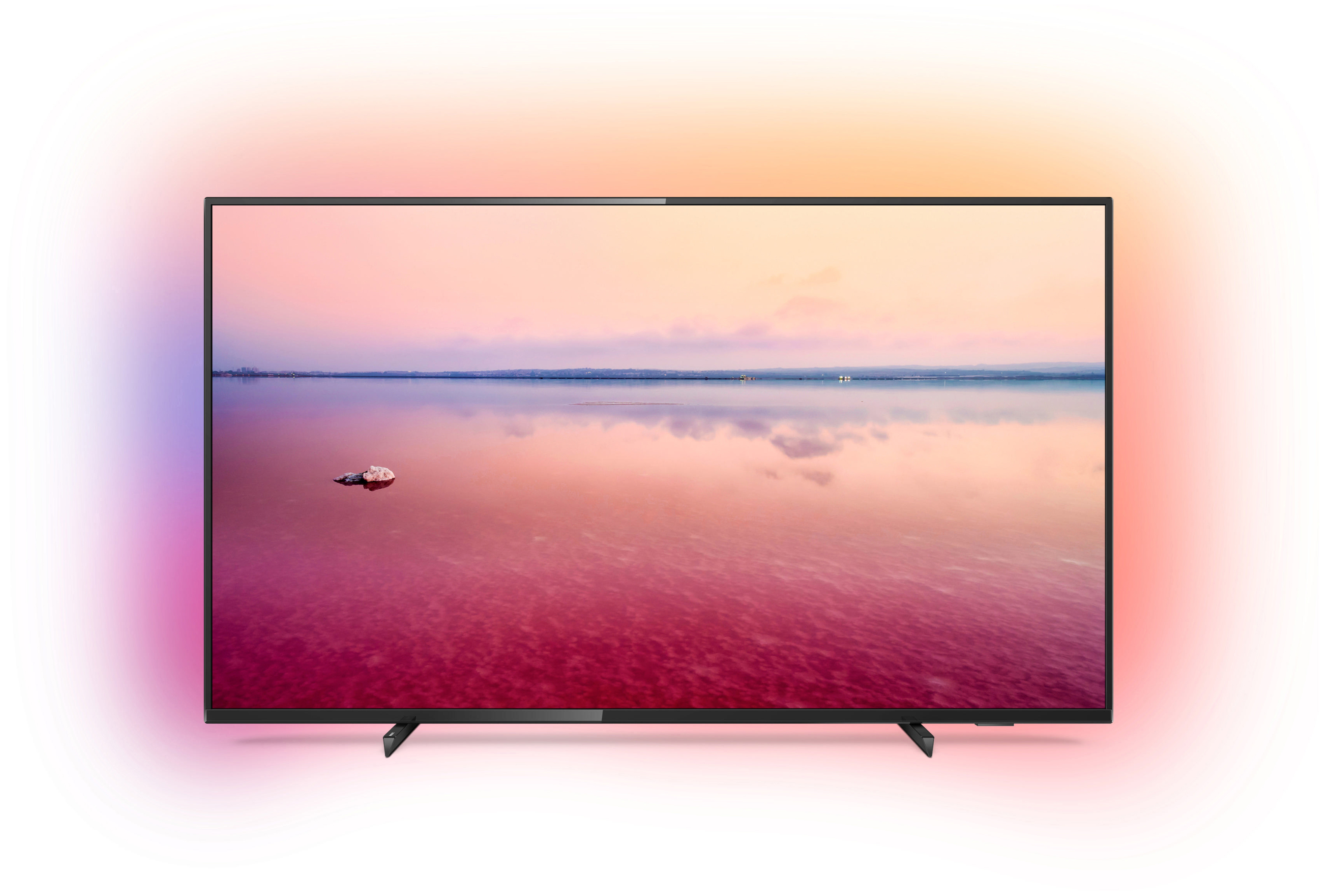 PHILIPS 55PUS6704/12 LED TV (Flat, 55 Zoll / 139 cm, UHD 4K, SMART TV, Ambilight, SAPHI)
