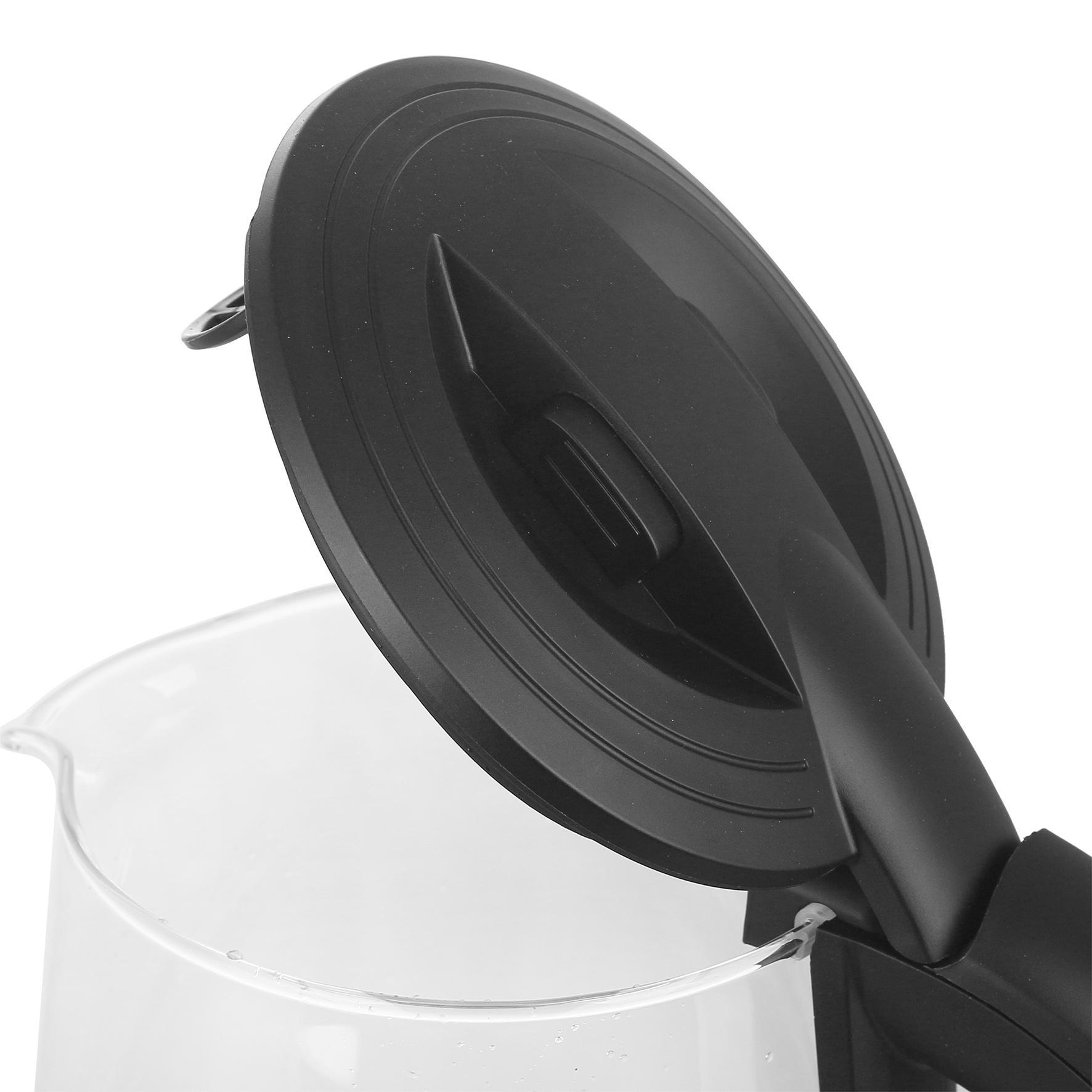EMERIO WK-123131 Wasserkocher, Glas/Silber