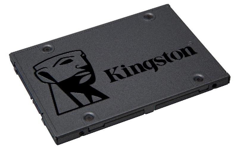 Disco duro - Kingston A400 SSD, Interno, 2.5", SATA 1920GB, 6 Gbit/s, Negro