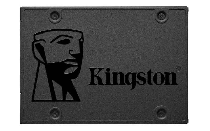 Disco duro - Kingston A400 SSD, Interno, 2.5", SATA 1920GB, 6 Gbit/s, Negro