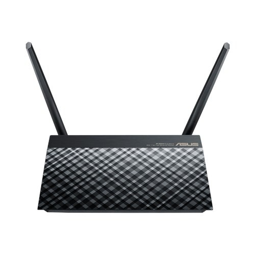 Router - ASUS RT-AC750, Inalámbrico, Doble banda 2.4-5 GHz, 802.11ac, 433 Mbit/s, Negro