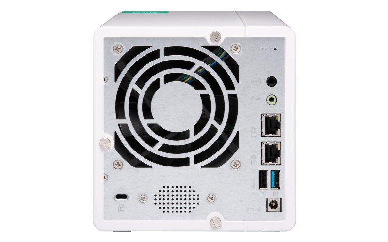 Servidor NAS - QNAP TS-328 3 Bay NAS, RTD1296 ARM Cortex-A53, 2048 MB, Blanco