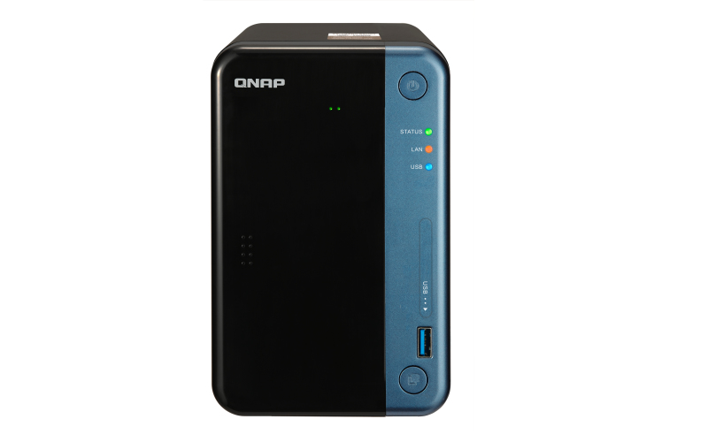 Servidor NAS - QNAP TS-253Be, Unidad RAID,  2.5/3.5",  Intel Celeron J3455, Negro