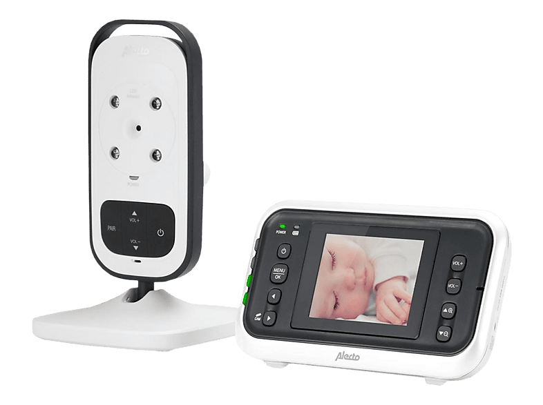 ALECTO DVM-75 - Vidéo-Babyphone (Blanc/Anthracite)