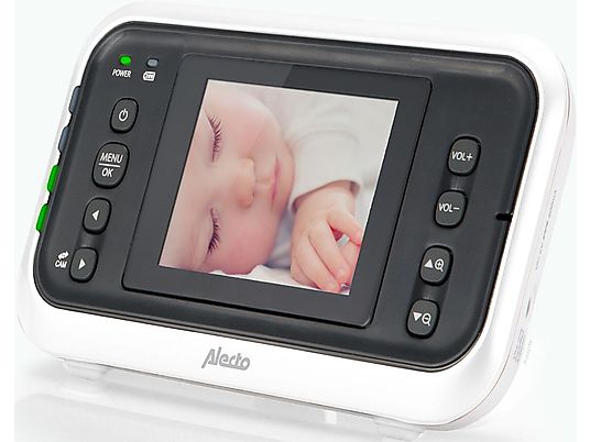 ALECTO DVM-75 - Video-Babyphone (Weiss/Anthrazit)