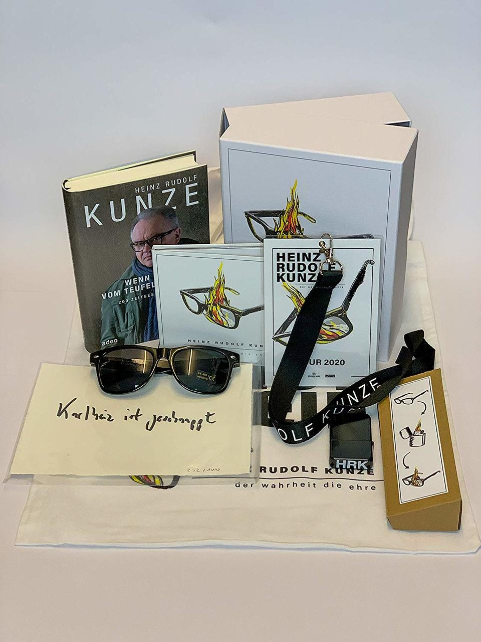 Heinz Rudolf Kunze - DER WAHRHEIT DIE EHRE (FAN BOX/+MERCH)  - (CD + Merchandising)