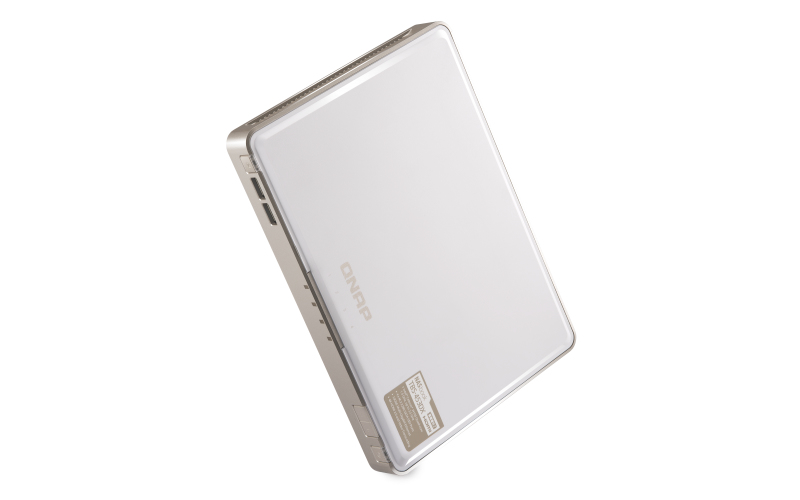 Servidor NAS - QNAP, TBS-453DX-8G, 8 GB de RAM, Nivel de ruido de 15.8 GB, Blanco