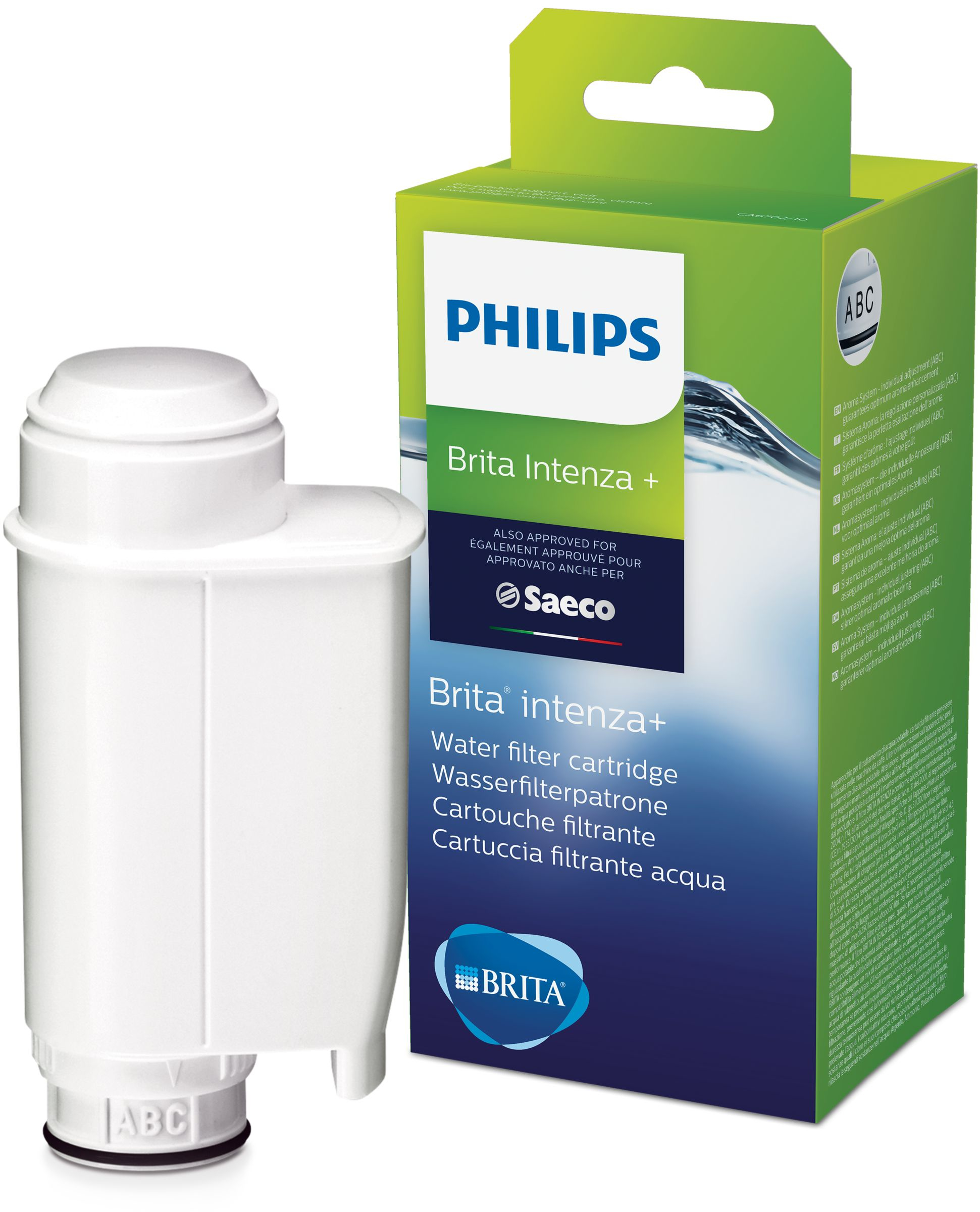 Filtro de agua - Philips CA6702/10 Brita Intenza+