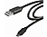SBS USB-kabel - microUSB 3 m Zwart (TECABLEMICRO3K)