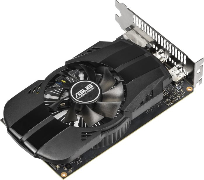 Tarjeta gráfica - ASUS Phoenix GeForce® GTX 1650 OC Edition, 300 W, 4 GB, GDDR5, PCI Express 3.0, IP5X, Negro