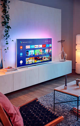 TV LED 58" - Philips 58PUS7304/12, Ultra HD 4K, P5 Perfect Picture Engine, Ambilight, Micro Dimming Pro, Plata