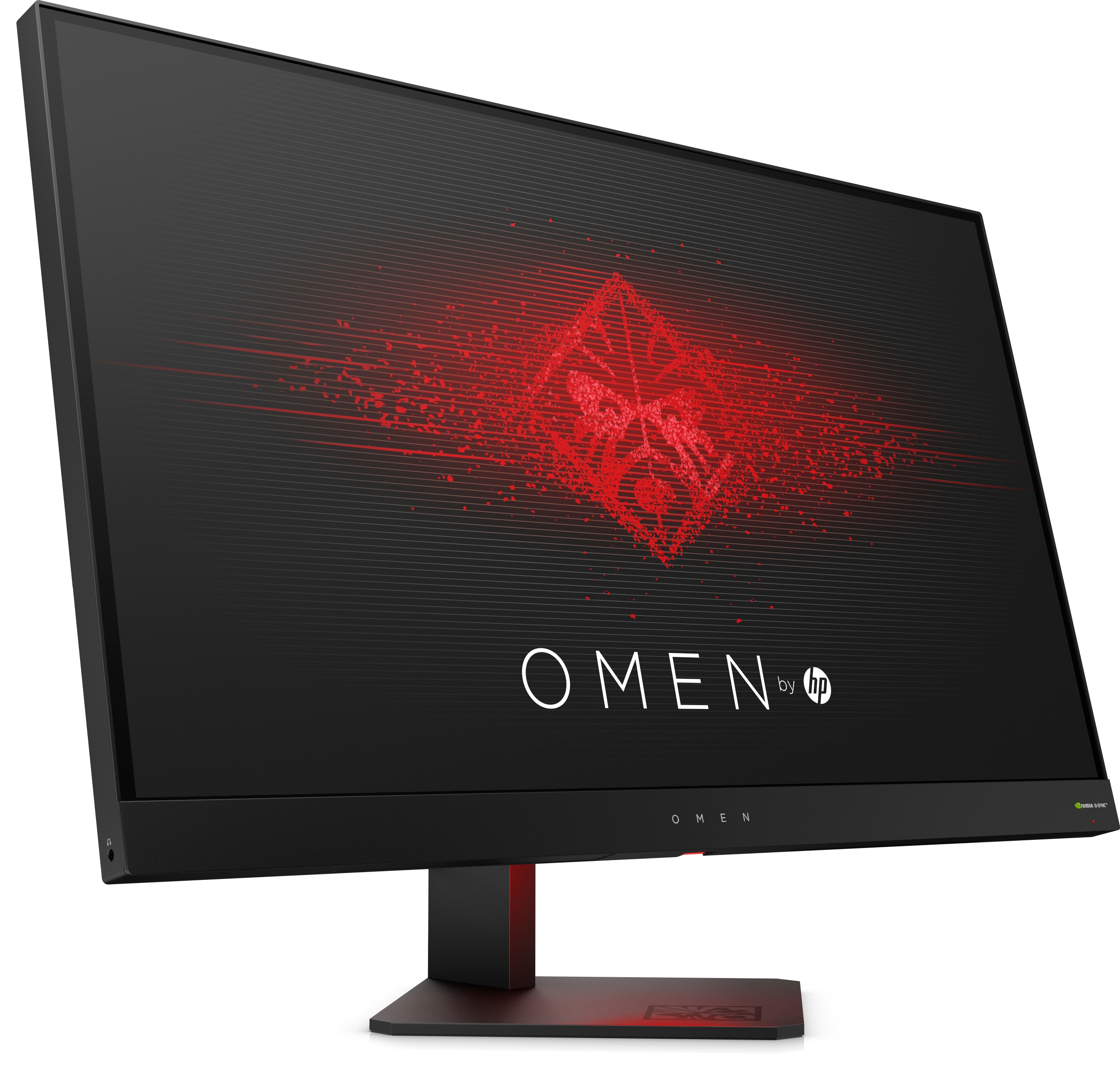 HP Gaming Monitor Omen 27 Zoll LED WQHD TN-Panel - Ausstellungsstück 27 Zoll Monitor, WQHD, 1,8 ms Reaktionszeit, 350 cd/m², Schwarz