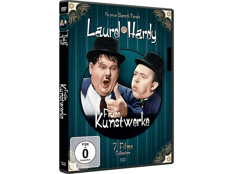 Laurel Hardy-Frühe DVD & Kunstwerke