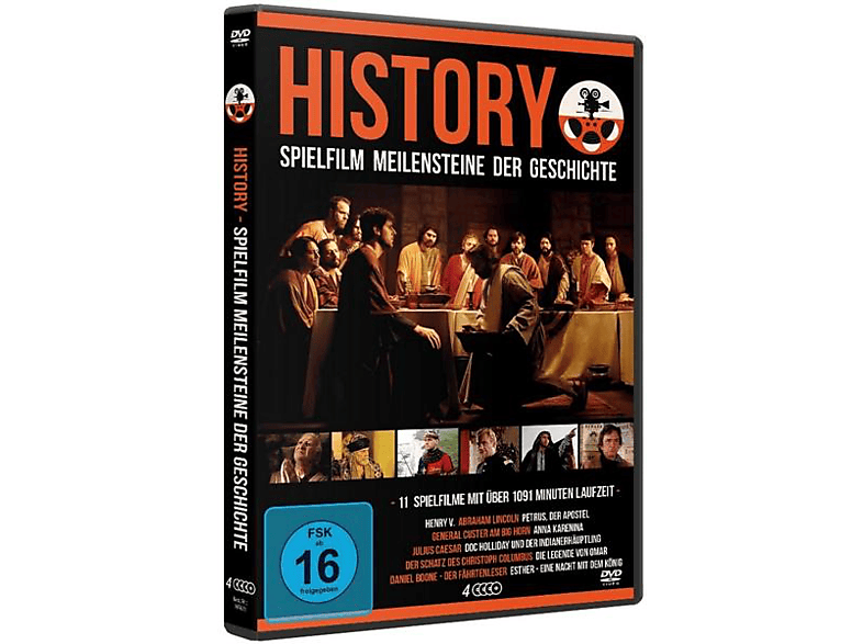 History-Spielfilm Meilensteine der Geschichte DVD