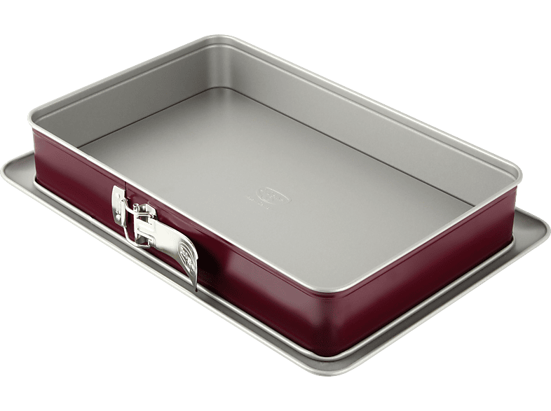 Dr. Oetker 1693 Springform 24 cm, grau/rot