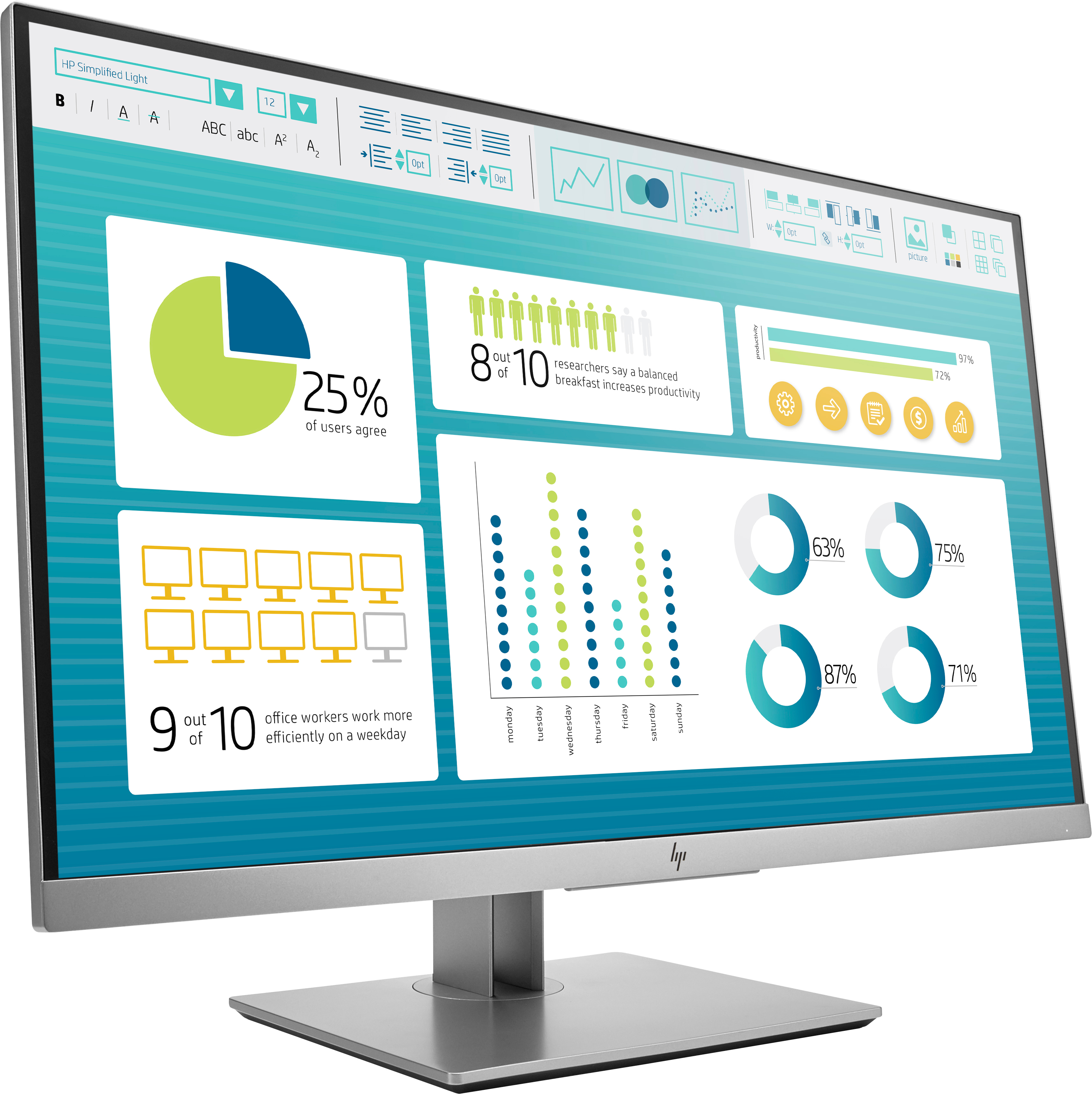 HP EliteDisplay E273