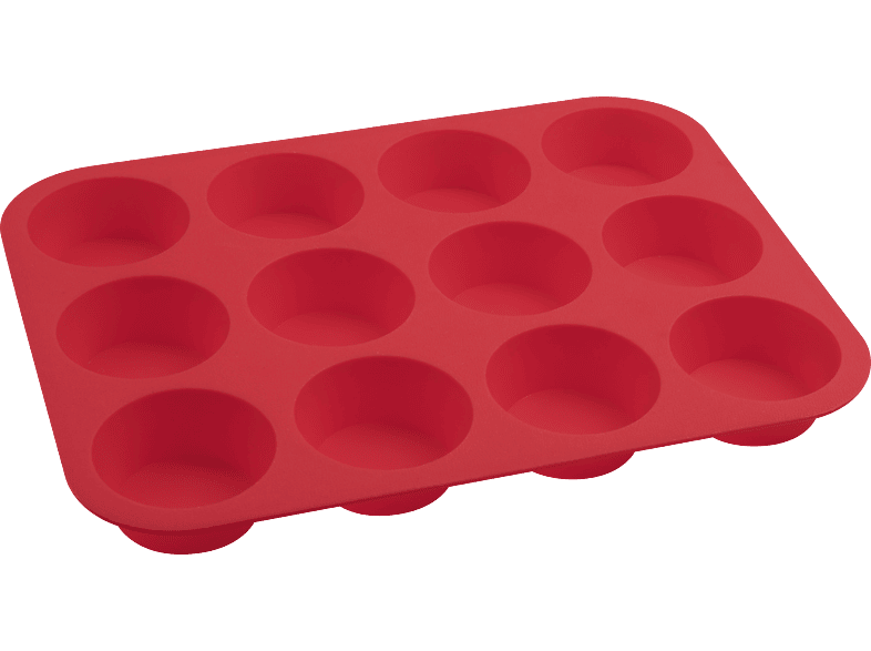 Dr. Oetker 1257 Muffinform, rot, spülmaschinengeeignet