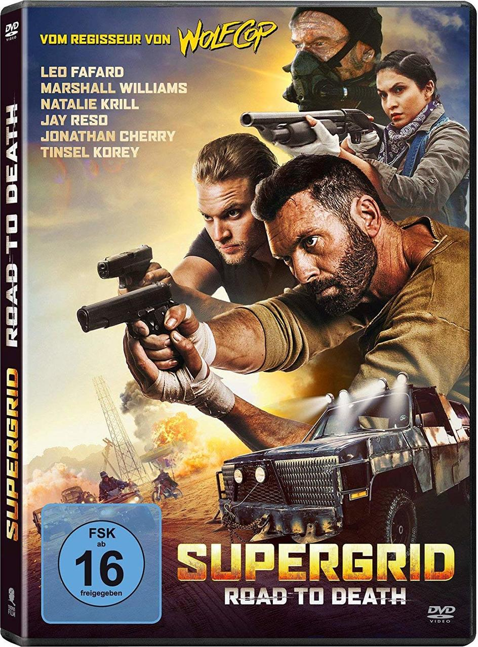 Filmcover: Supergrid Road to Death, Actionfilm.