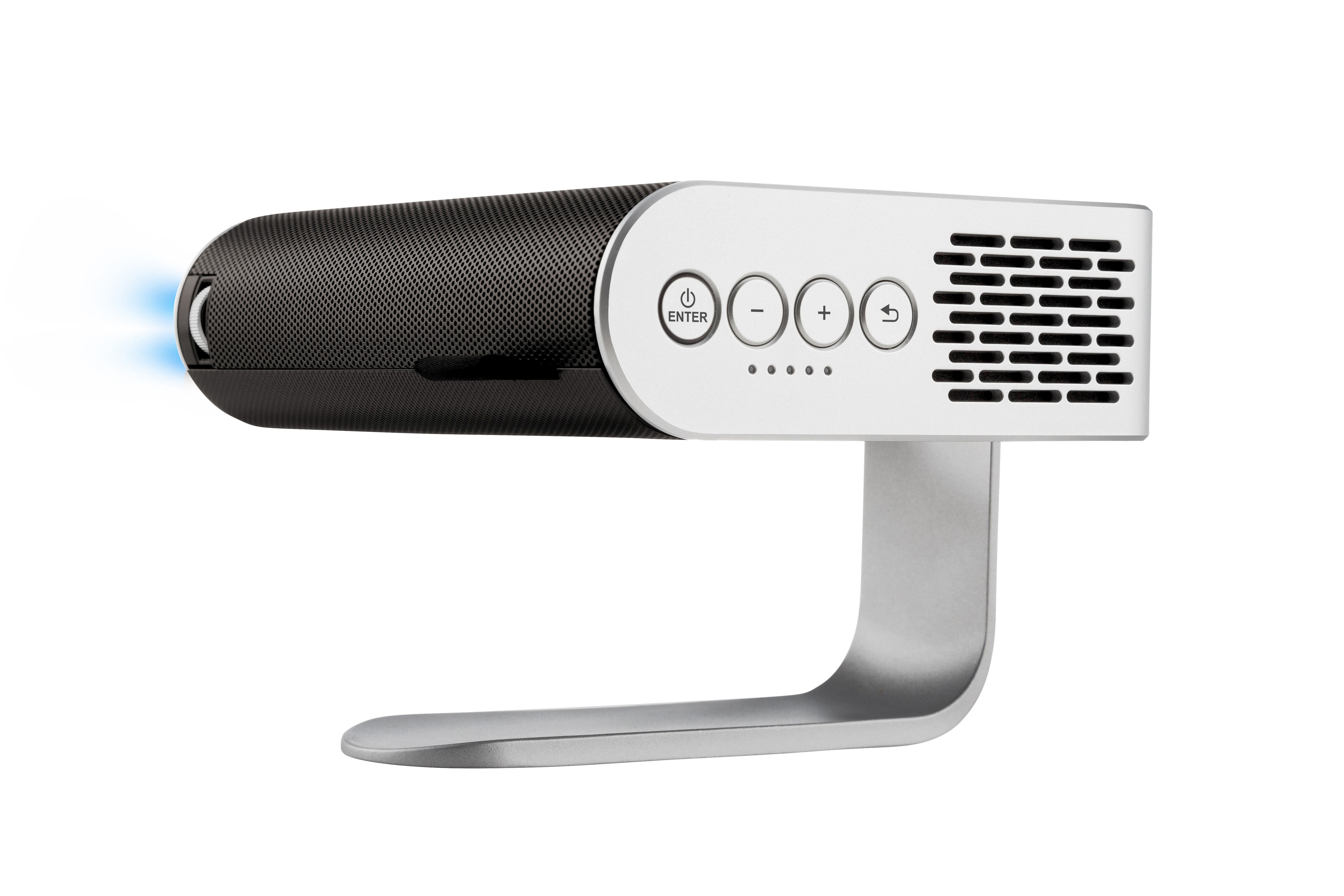 VIEWSONIC M1+ Beamer(WVGA, 3D, 125 ANSI-Lumen, WLAN)