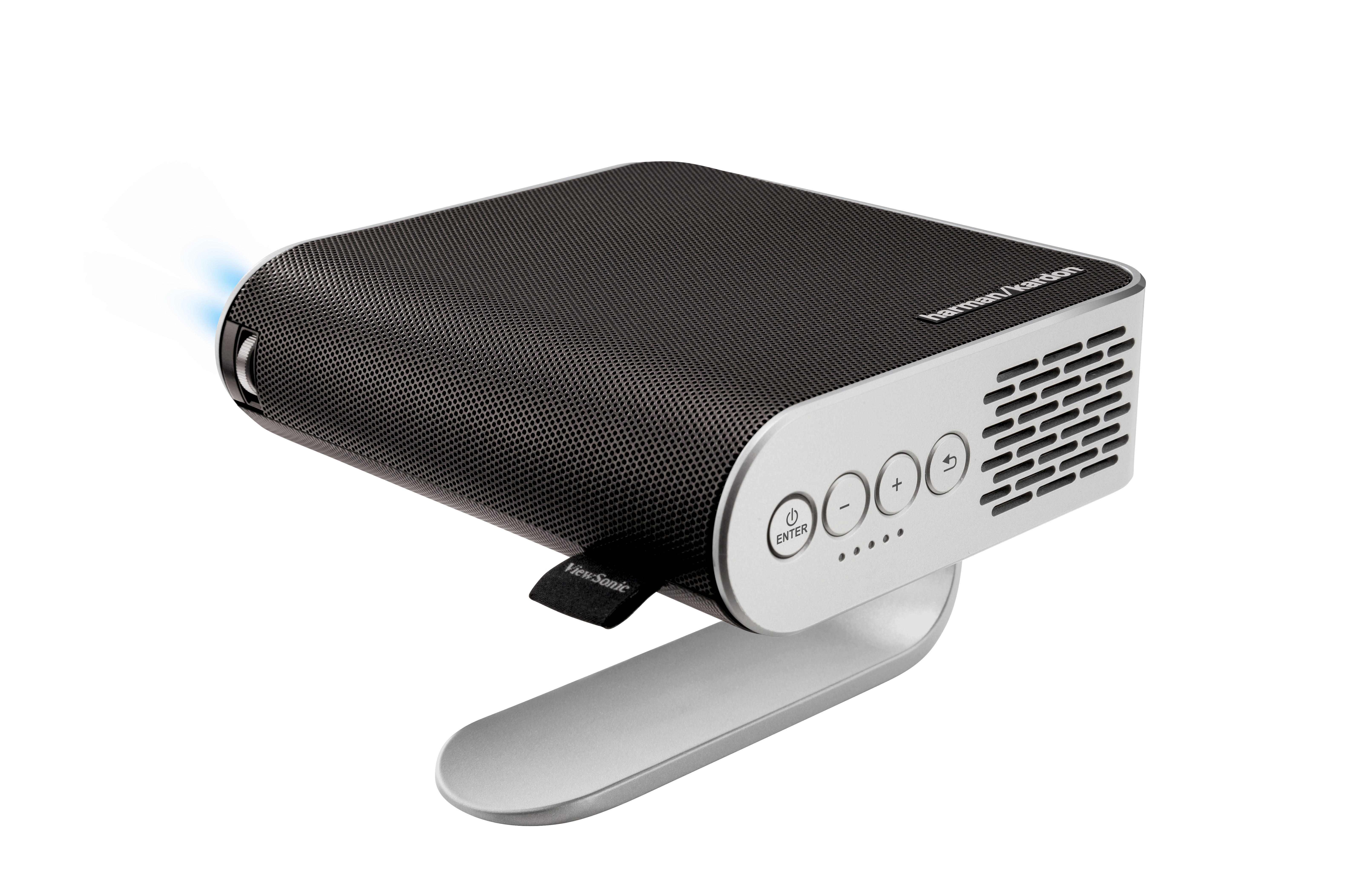 VIEWSONIC M1+ Beamer(WVGA, 3D, 125 ANSI-Lumen, WLAN)