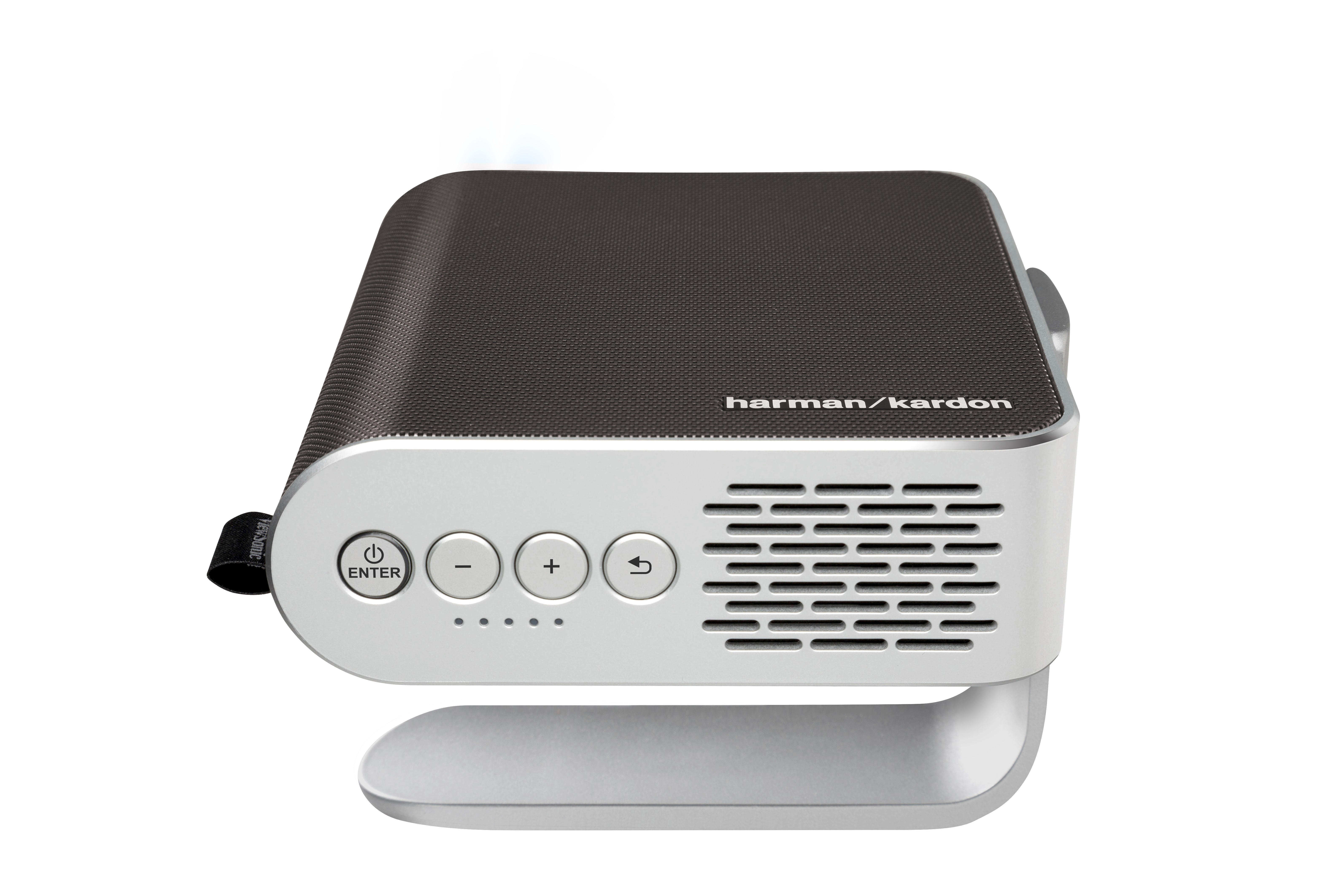 VIEWSONIC M1+ Beamer(WVGA, 3D, 125 ANSI-Lumen, WLAN)