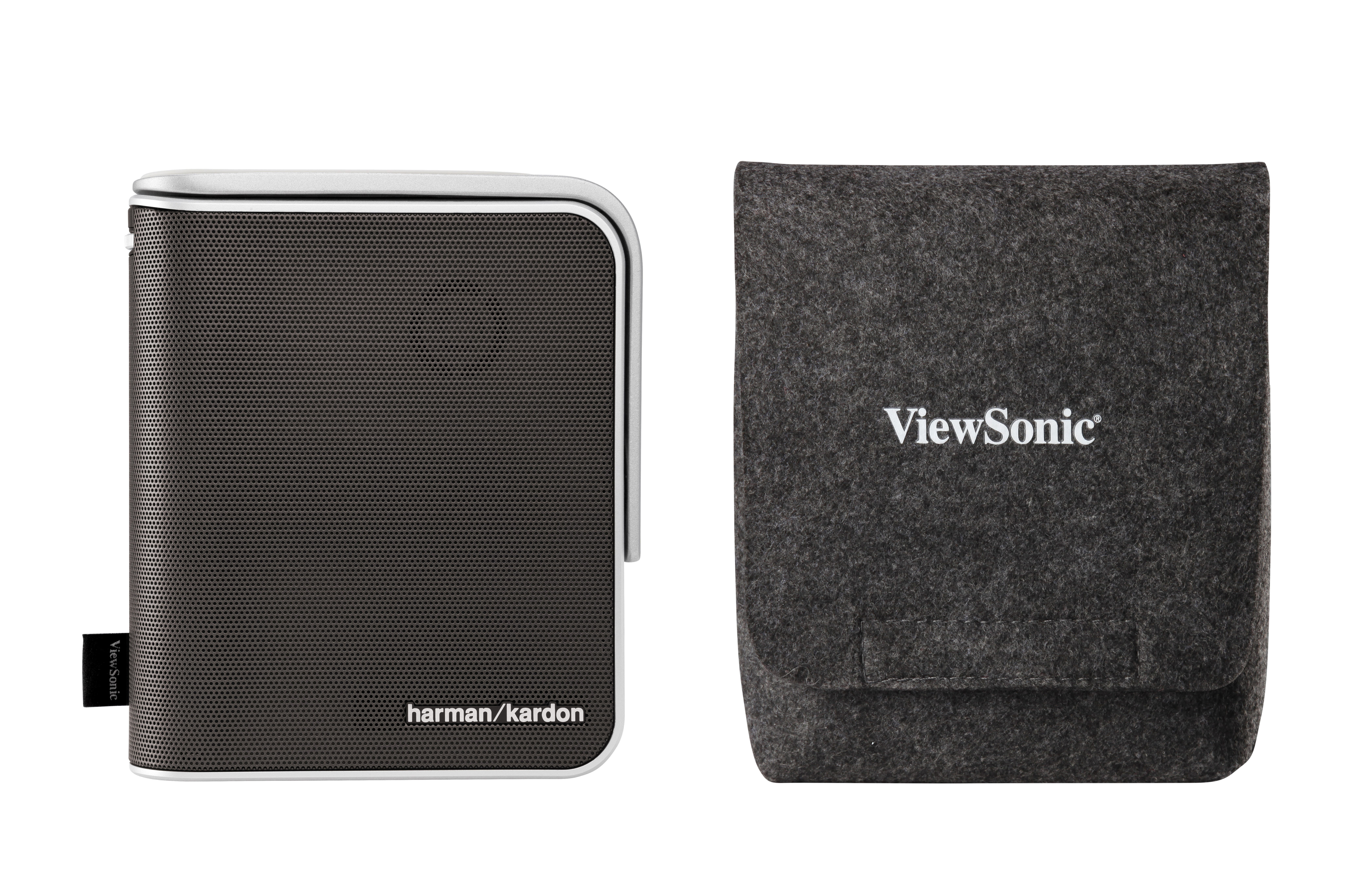 VIEWSONIC M1+ Beamer(WVGA, 3D, 125 ANSI-Lumen, WLAN)