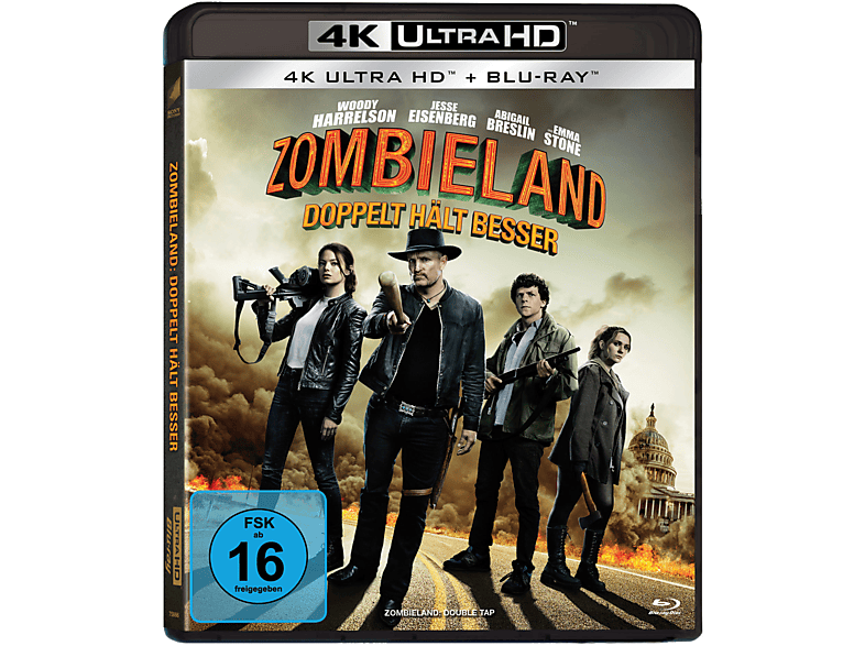 ZOMBIELAND-DOPPELT HÄLT BESSER 4K Ultra HD Blu-ray + Blu-ray