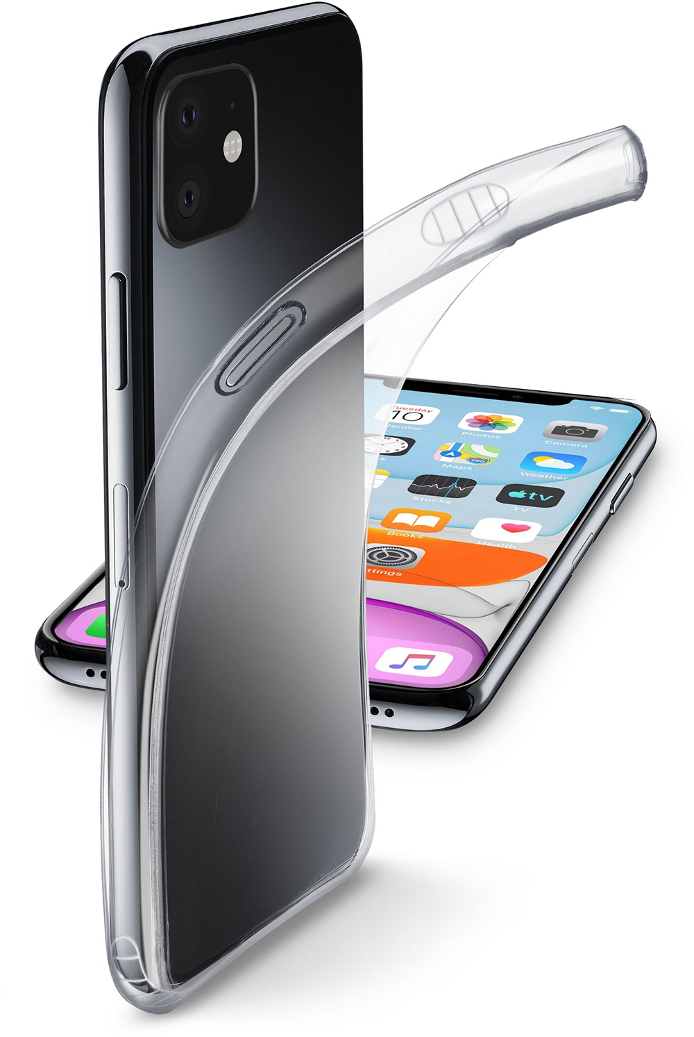 CELLULAR-LINE Case Fine voor Apple  iPhone 11 Transparant afbeelding