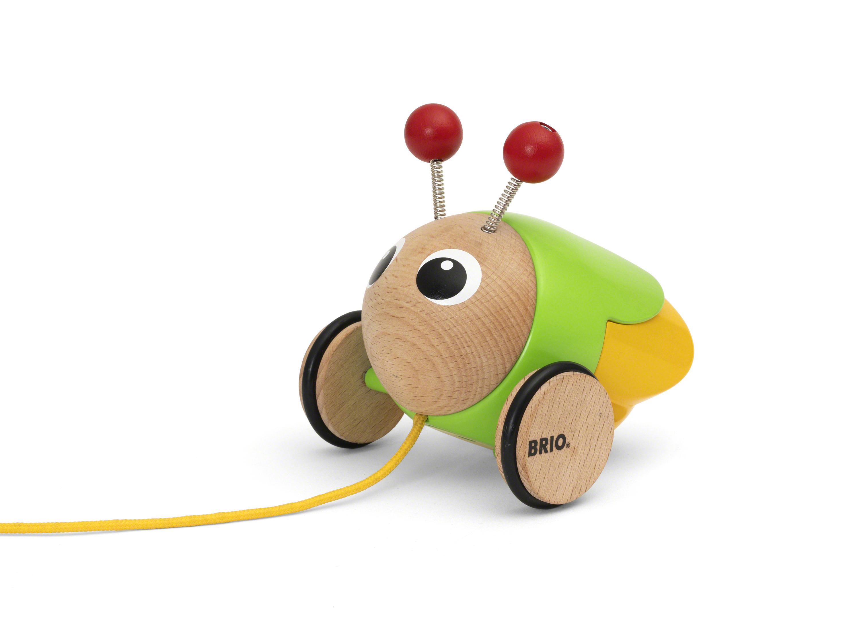 BRIO Nachzieh-Glühwürmchen mit Licht und Sound Nachziehspielzeug Mehrfarbig