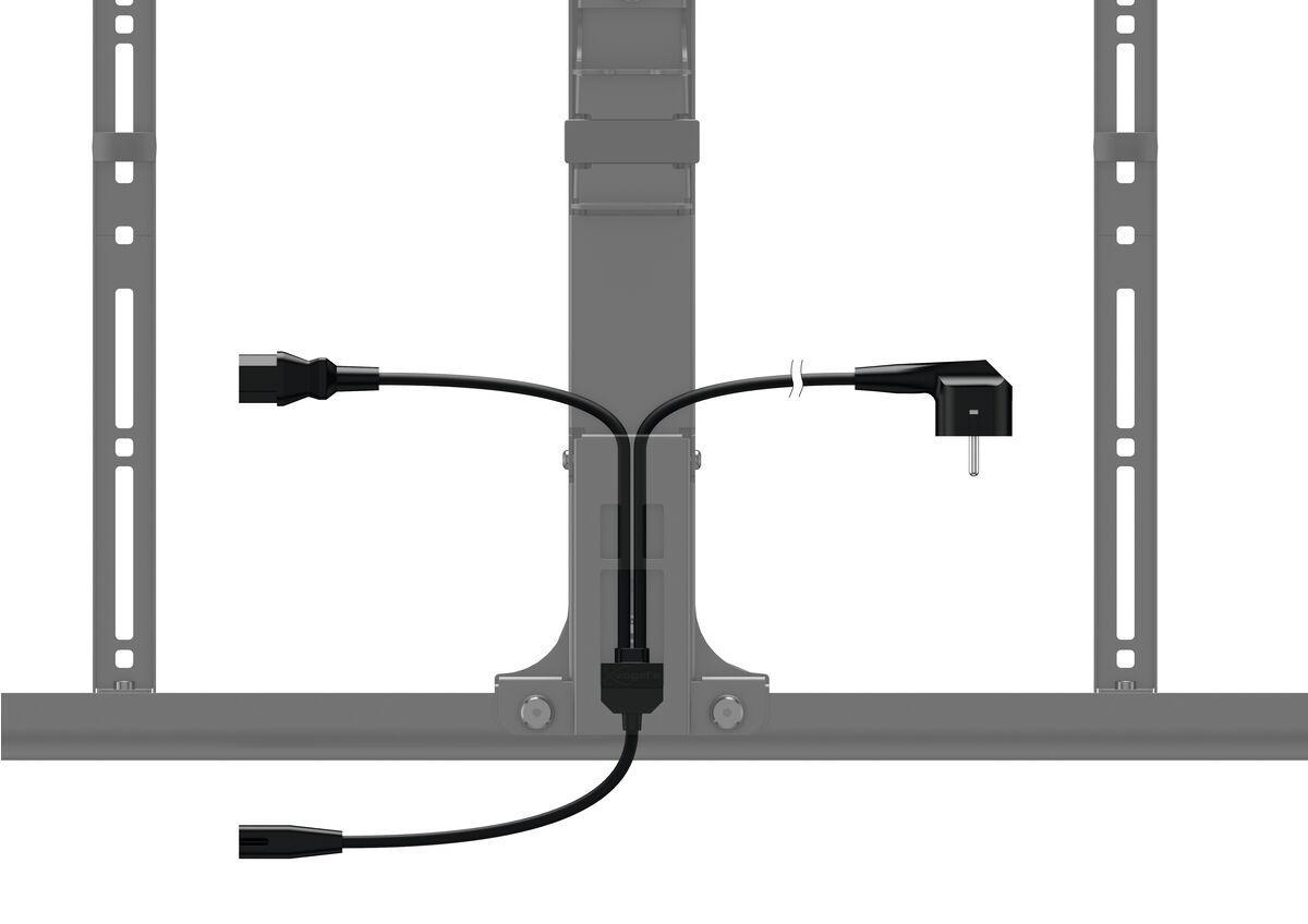 VOGEL´S Vogel's NEXT 8375 MotionSoundMount - Die TV-Wandhalterung mit integriertem Sound Wandhalterung, max. 65 Zoll, Schwarz