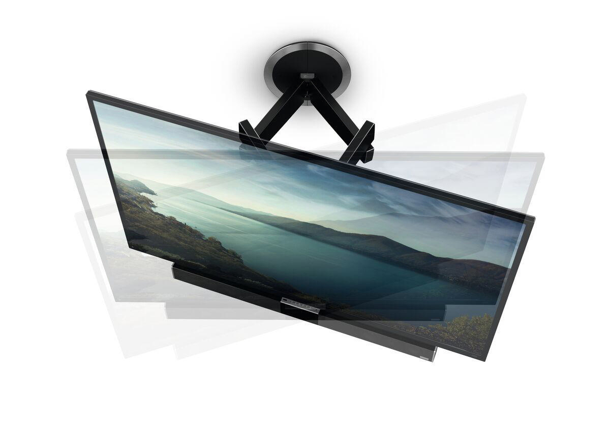 VOGEL´S Vogel's NEXT 8375 MotionSoundMount - Die TV-Wandhalterung mit integriertem Sound Wandhalterung, max. 65 Zoll, Schwarz
