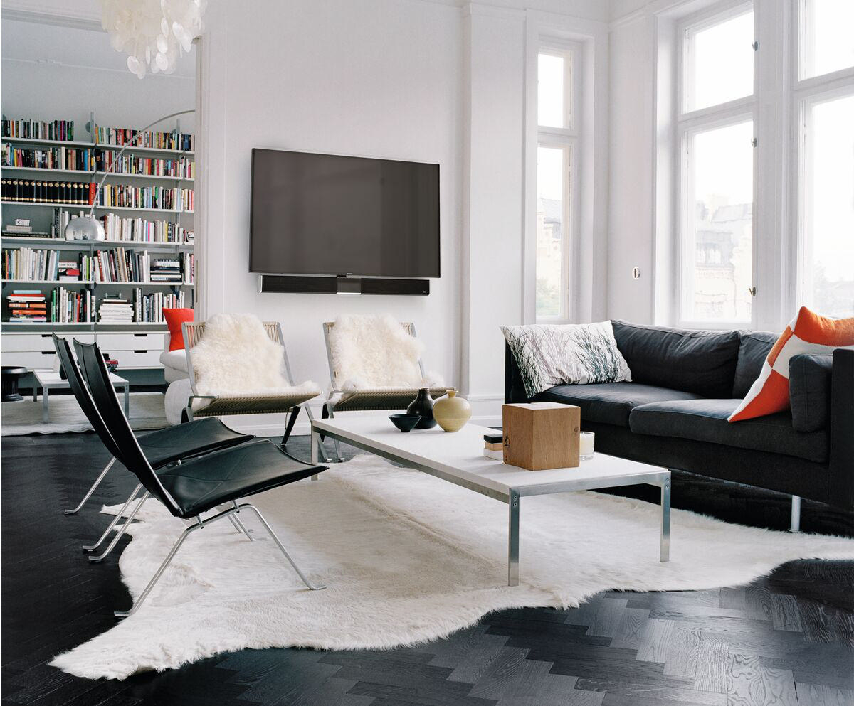 VOGEL´S Vogel's NEXT 8375 MotionSoundMount - Die TV-Wandhalterung mit integriertem Sound Wandhalterung, max. 65 Zoll, Schwarz