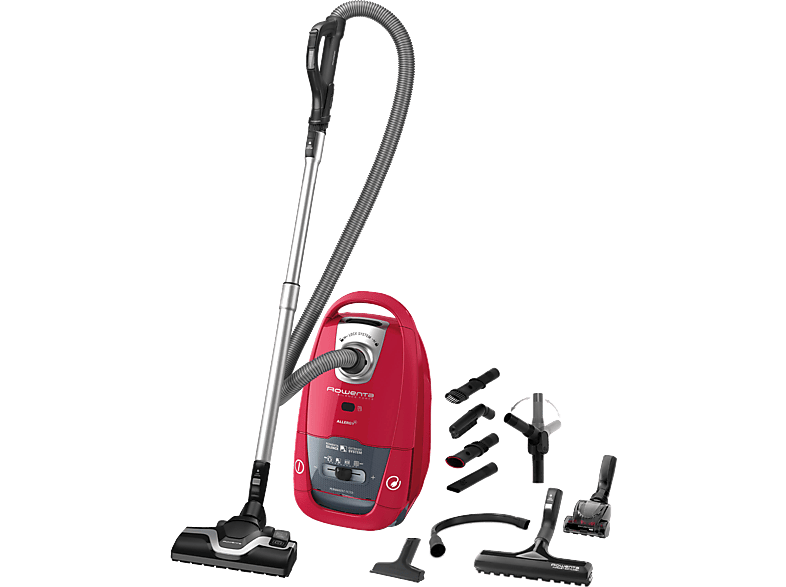 ROWENTA RO7793 Silence Force Allergy+ Home & Car Bodenstaubsauger Staubsauger, maximale Leistung: 450 Watt