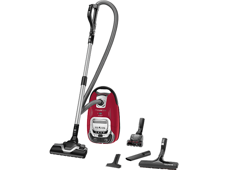 ROWENTA RO7473 Silence Force Allergy+ Bodenstaubsauger Staubsauger, maximale Leistung: 400 Watt