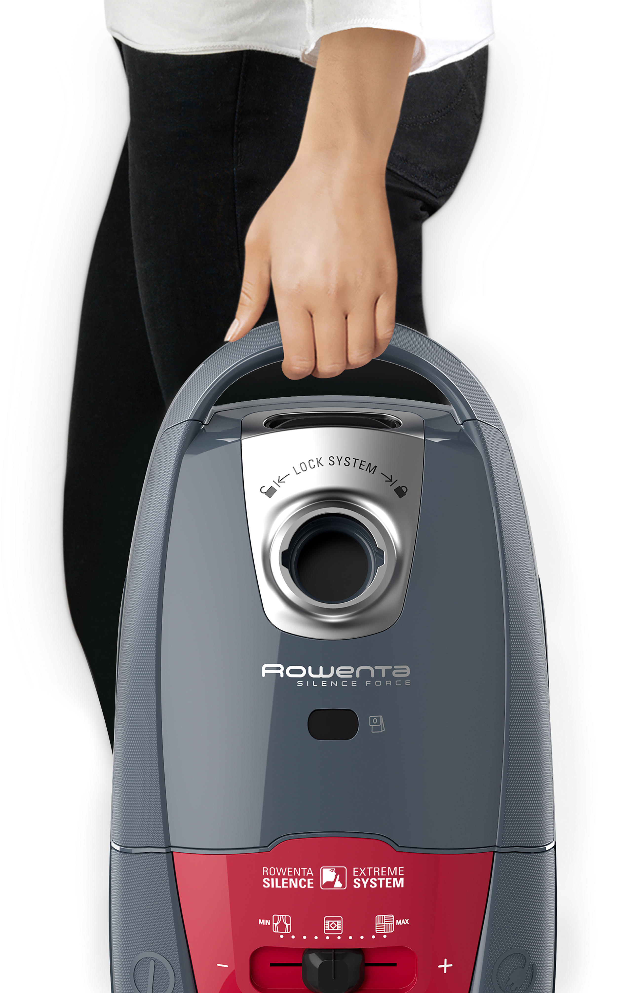 ROWENTA RO7366 Silence Force Staubsauger, maximale Leistung: 450 Watt