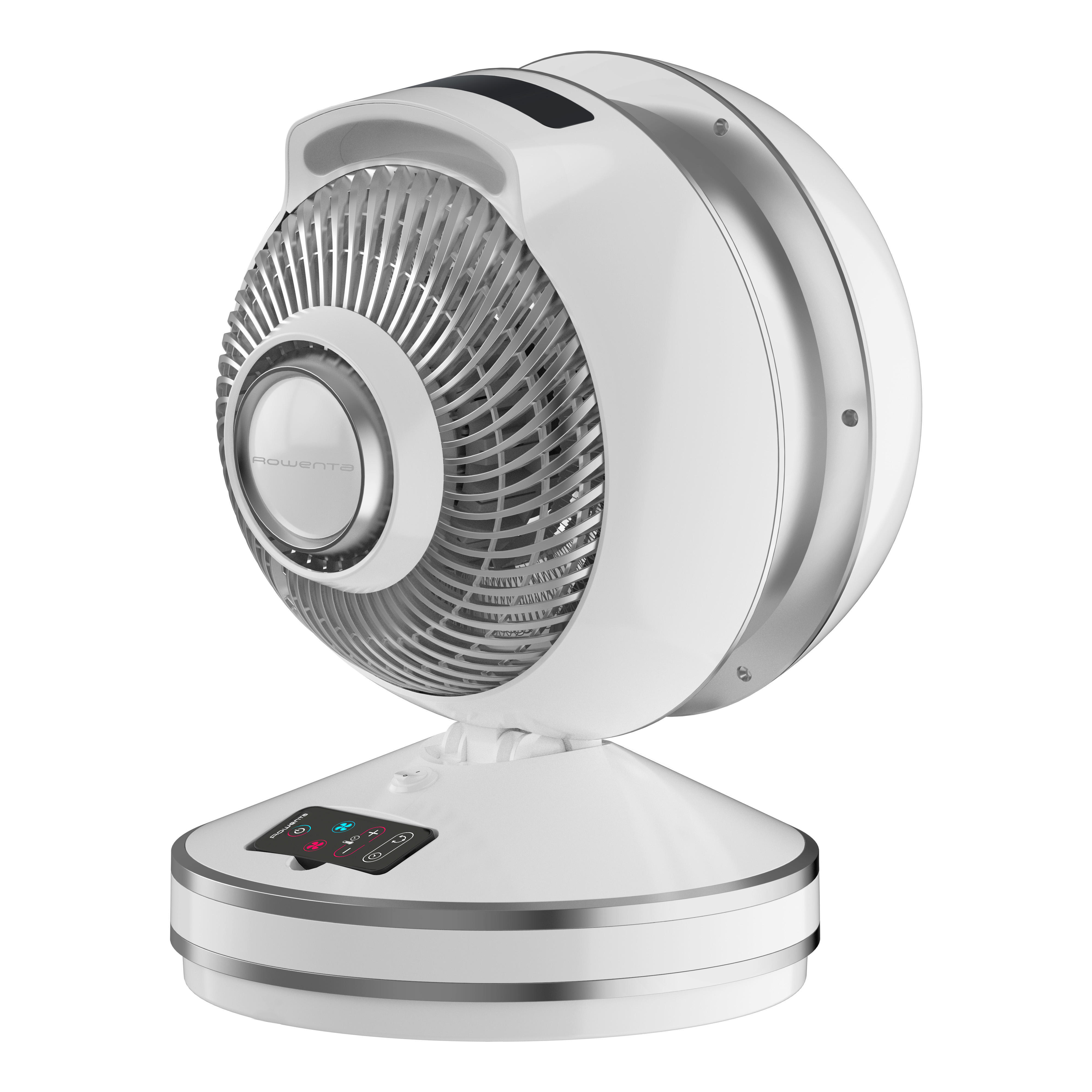 ROWENTA HQ7152 Air Force Intense 2in1 Ventilator, Heizlüfter Weiß/Silber (2600 Watt)