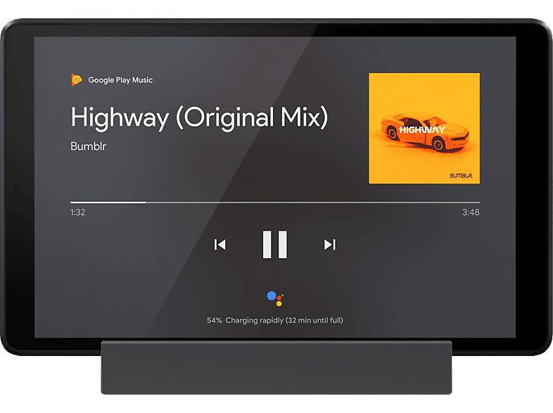 LENOVO Smart Tab M8 mit Google Assistant, Tablet, 32 GB, 8 Zoll, Iron
