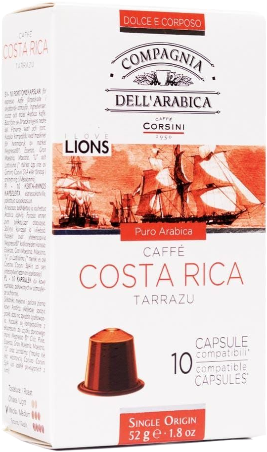 COMPAGNIA DELL' ARABICA DCA038 Costa Rica kávékapszula, Nespresso kompatibilis